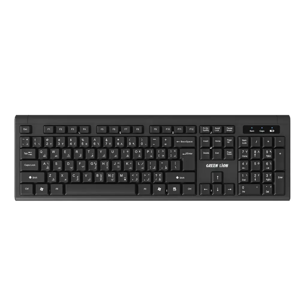 Green Lion GKM-200 Wireless Combo Keyboard and Mouse 4 Green Lion GKM-200 Wireless Combo Keyboard and Mouse - Image 4