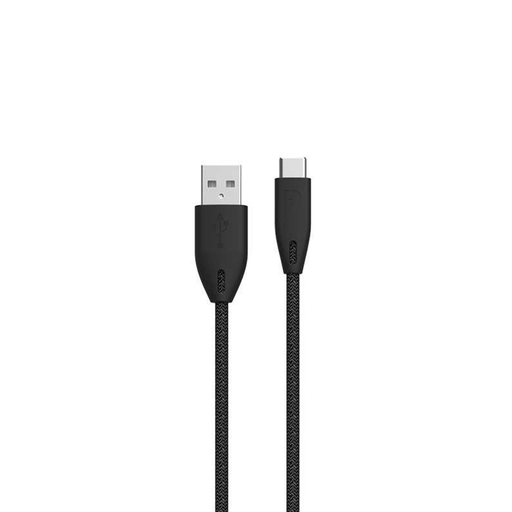 Powerology Braided USB-A to Type-C Cable - 1.2m / 4ft 1 Powerology Braided USB-A to Type-C Cable - 1.2m / 4ft