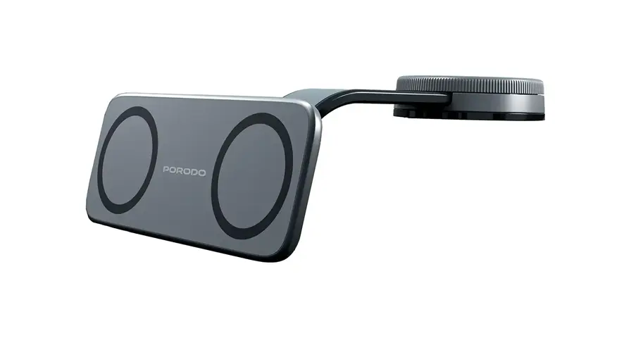 Porodo Vacuum & Adhesive Magnetic Car Mount 1 Porodo Vacuum & Adhesive Magnetic Car Mount