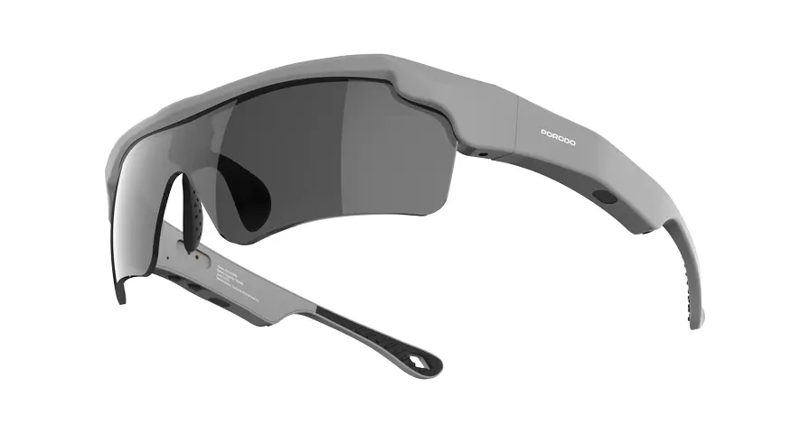 Porodo Lifestyle Dynamiq Smart Sunglasses - Gray & Black 1 Porodo Lifestyle Dynamiq Smart Sunglasses - Gray & Black