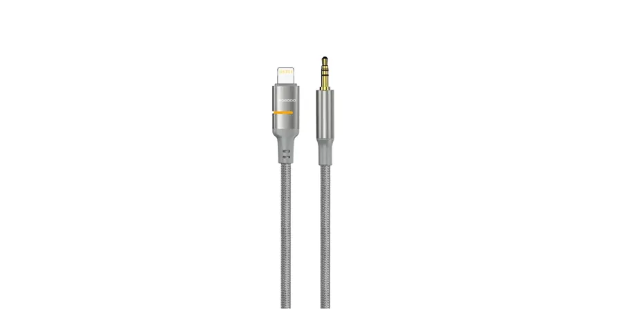 Porodo AUX to Lightning & USB-C LED Light Cable 1 Porodo AUX to Lightning & USB-C LED Light Cable