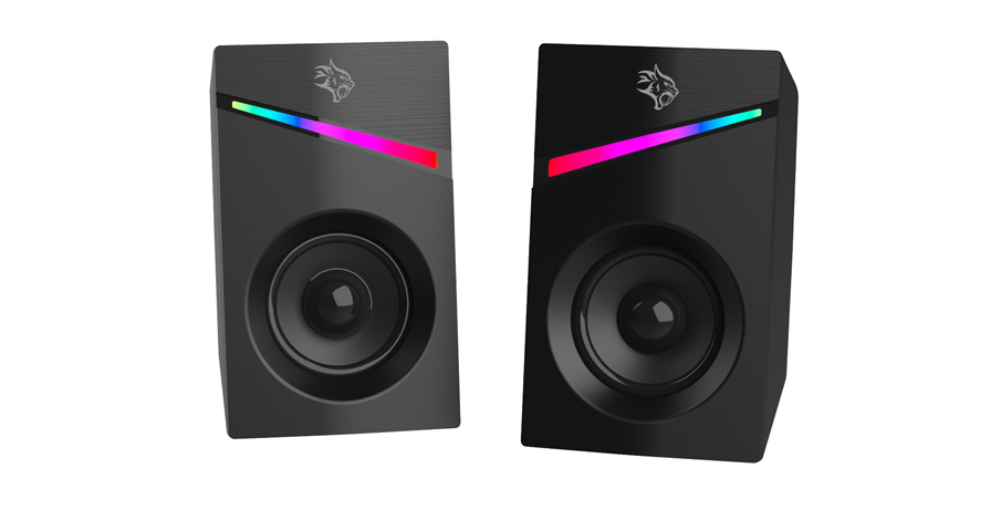 Porodo Gaming Stereo Speakers Volume Knob Control 1 Porodo Gaming Stereo Speakers Volume Knob Control