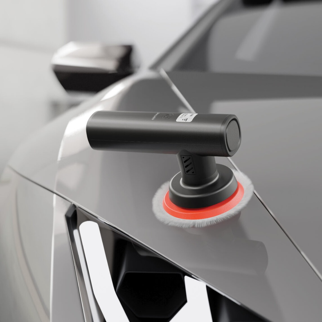 Porodo 4000mAh Intelligent Compact Car Polisher – Black 3 Porodo 4000mAh Intelligent Compact Car Polisher – Black - Image 3