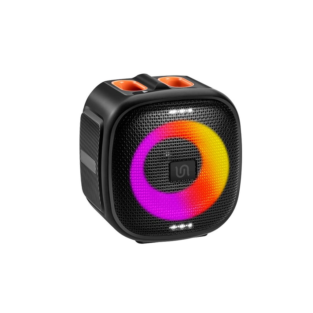 Porodo Soundtec Flash RGB Portable Bluetooth Speaker 16W - Black 1 Porodo Soundtec Flash RGB Portable Bluetooth Speaker 16W - Black