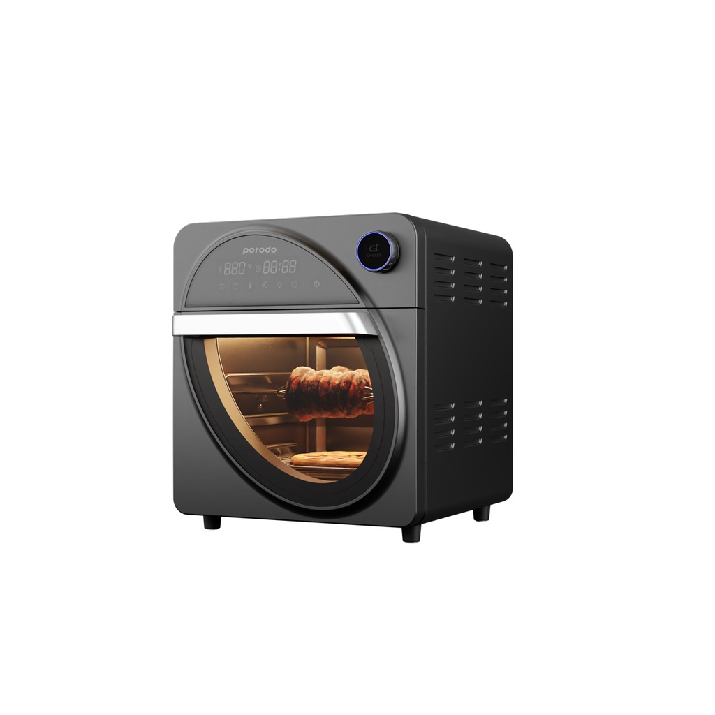 Porodo Lifestyle Dual Mode Touch Control Air Fryer & Oven With Advanced Air-Flow Circulation 14.5L 2 Porodo Lifestyle Dual Mode Touch Control Air Fryer & Oven With Advanced Air-Flow Circulation 14.5L - Image 2
