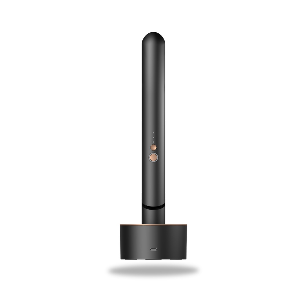 Porodo LifeStyle Wireless Rechargeable Hair Straightener - Black 3 Porodo LifeStyle Wireless Rechargeable Hair Straightener - Black - Image 3