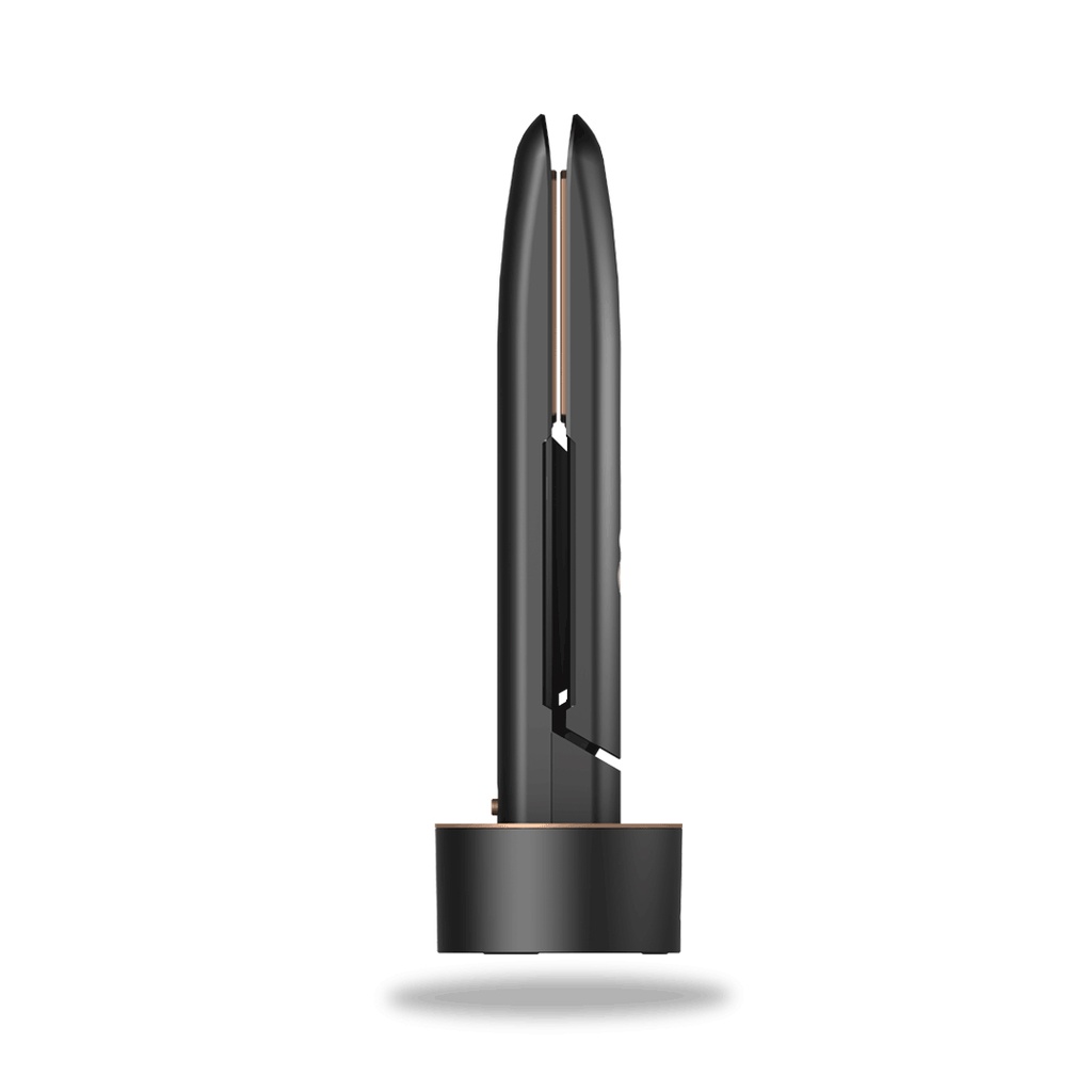 Porodo LifeStyle Wireless Rechargeable Hair Straightener - Black 2 Porodo LifeStyle Wireless Rechargeable Hair Straightener - Black - Image 2