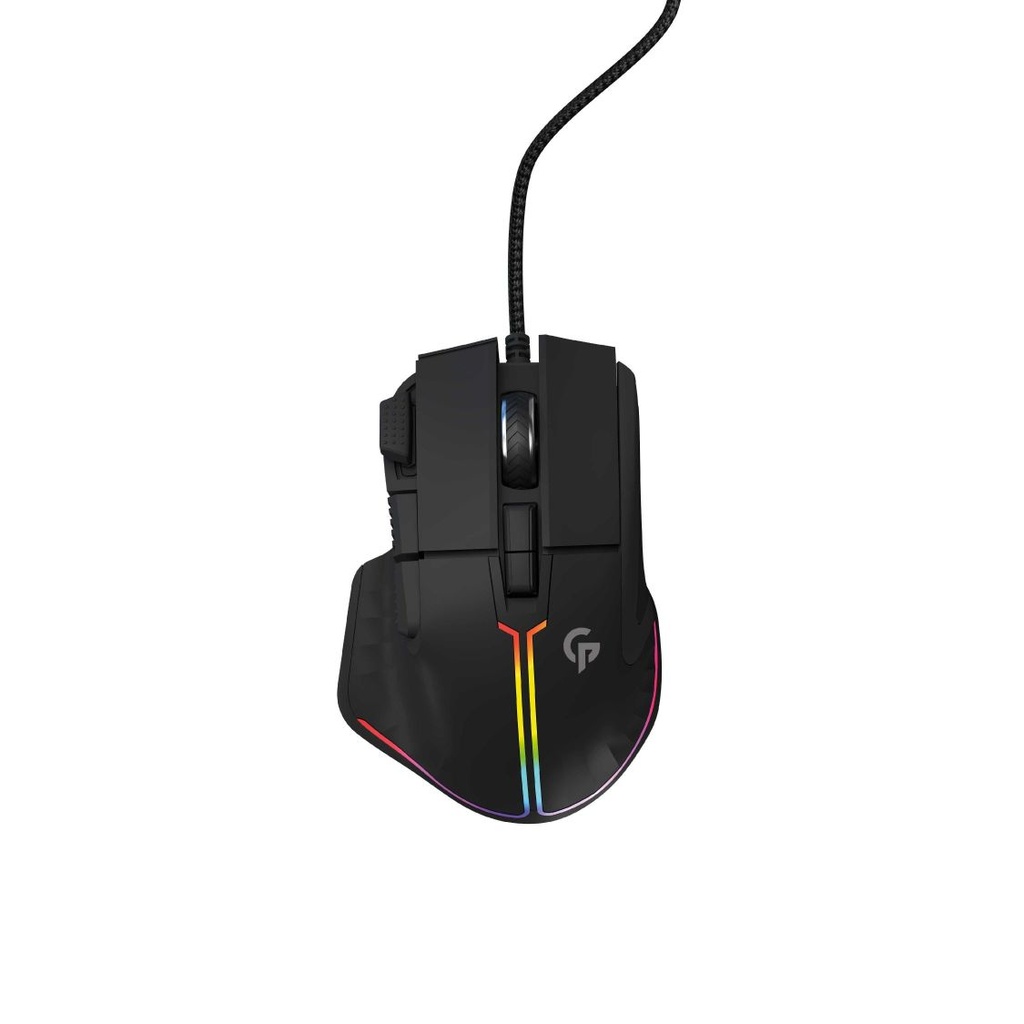 Porodo Gaming Mouse, 8D Wired with RGB Lighting Effects 6 Porodo Gaming Mouse, 8D Wired with RGB Lighting Effects - Image 6