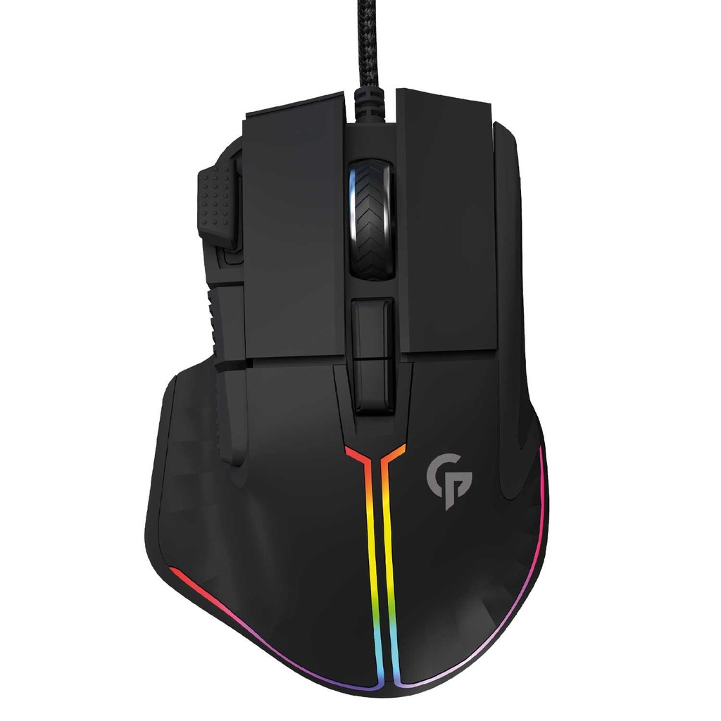 Porodo Gaming Mouse, 8D Wired with RGB Lighting Effects 1 Porodo Gaming Mouse, 8D Wired with RGB Lighting Effects