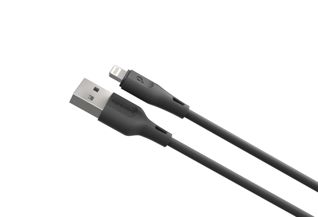 Porodo PVC Lightning Cable 3m 2.4A 2 Porodo PVC Lightning Cable 3m 2.4A - Image 2