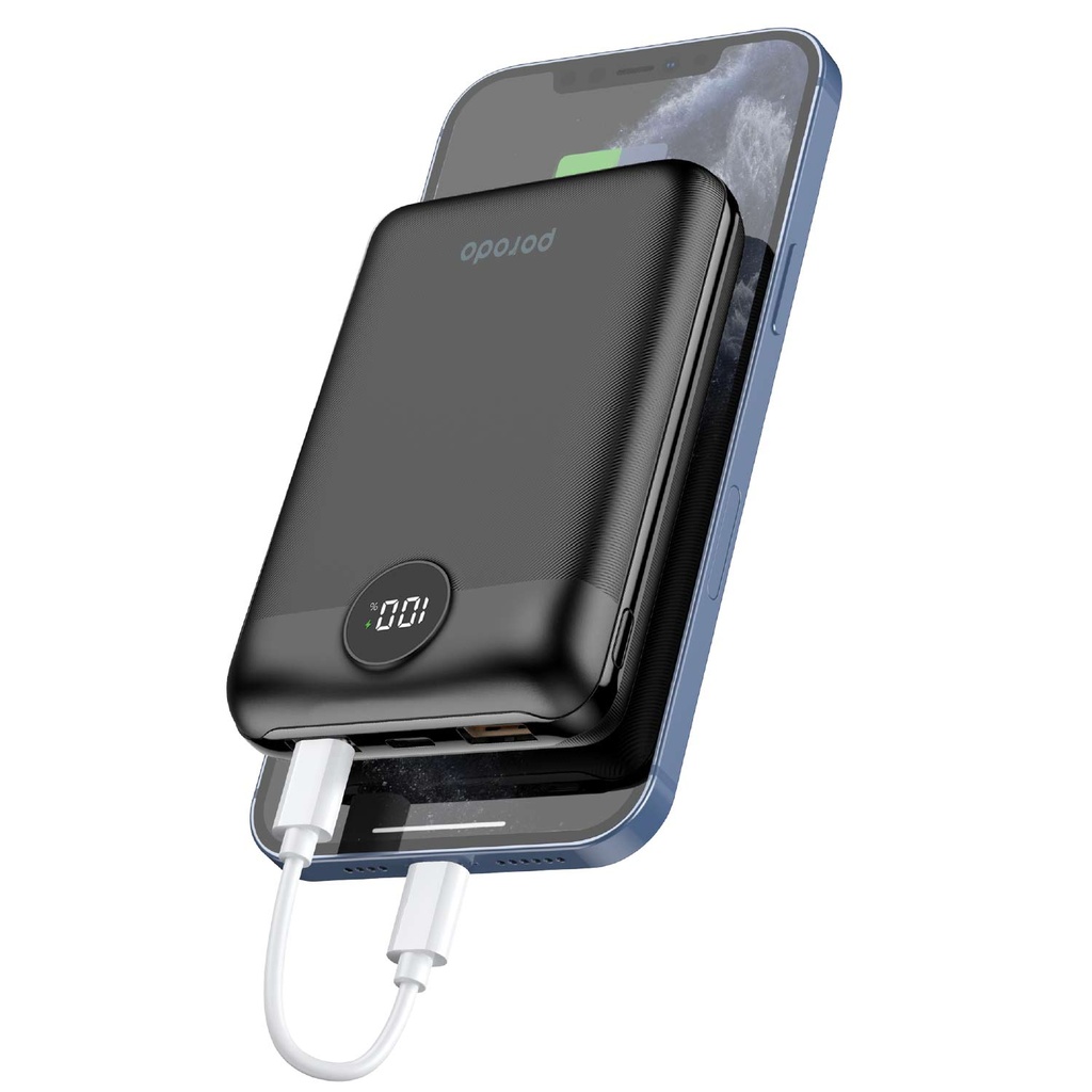 Porodo Super Compact Power Bank 20000mAh PD 20W QC3.0 2 Porodo Super Compact Power Bank 20000mAh PD 20W QC3.0 - Image 2
