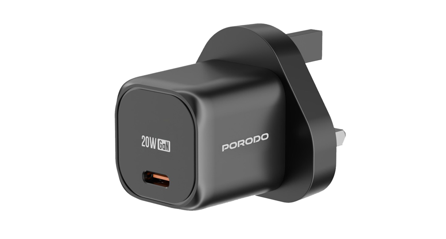 Porodo PD 20W UK Fast Charger 3 Porodo PD 20W UK Fast Charger - Image 3