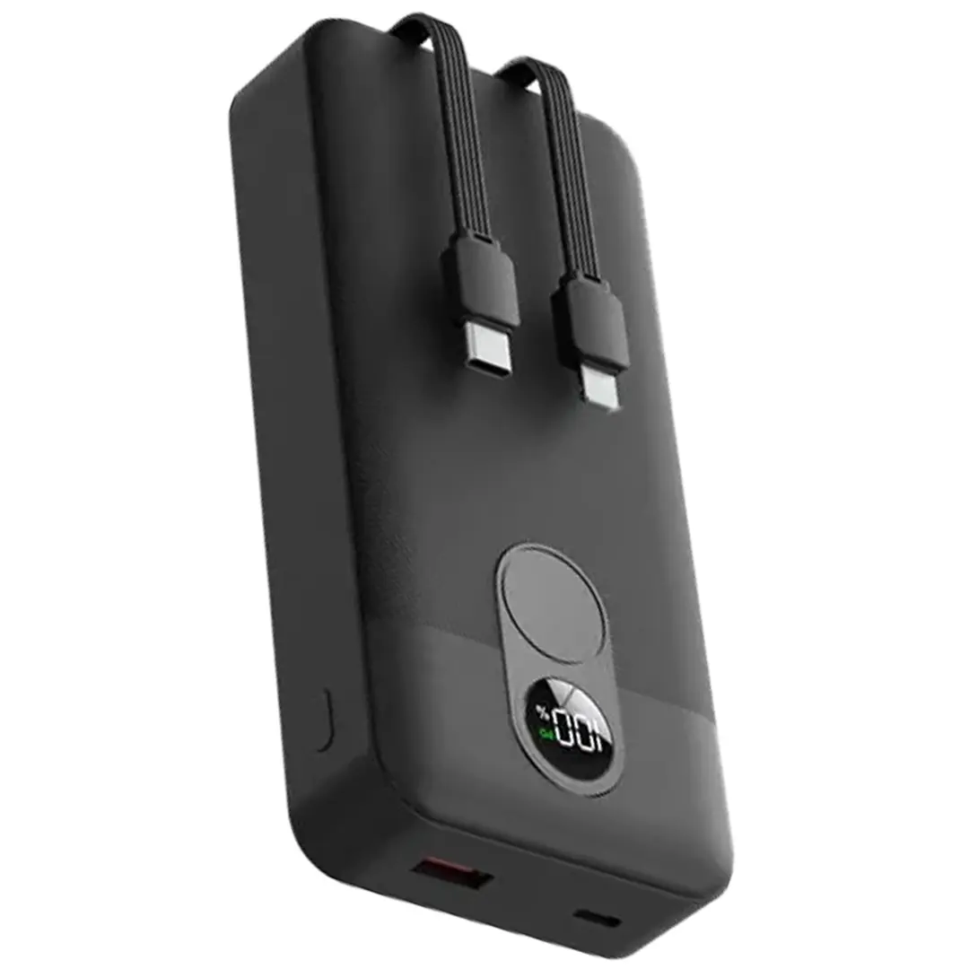 Porodo 20000mAh Powerbank with Integrated Cable 4 Porodo 20000mAh Powerbank with Integrated Cable - Image 4