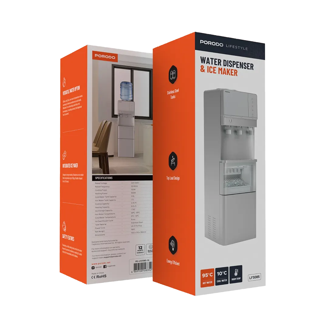 Porodo Lifestyle Water Dispenser & Ice Maker 3 Porodo Lifestyle Water Dispenser & Ice Maker - Image 3