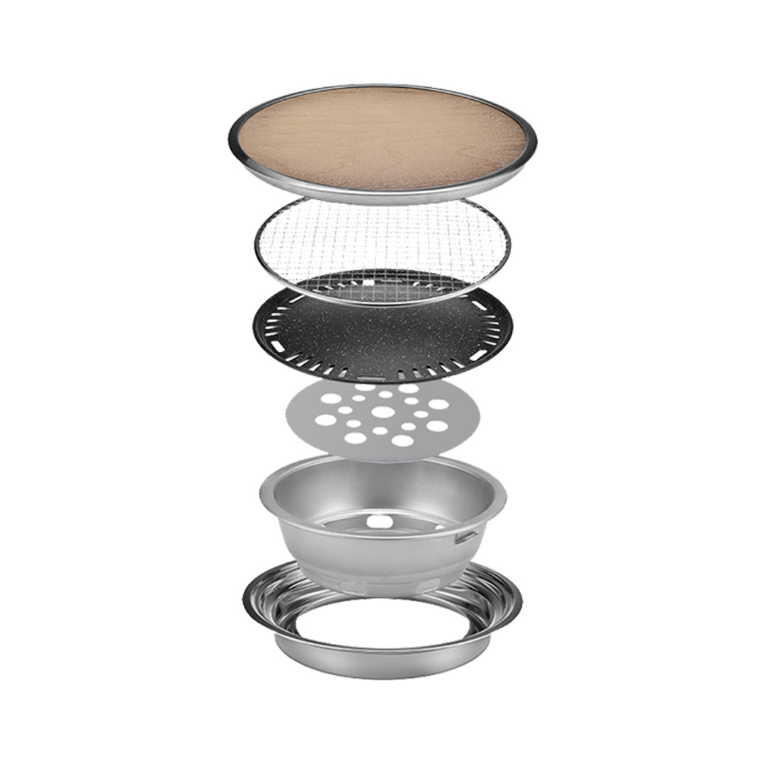 Porodo Lifestyle Multi-Purpose Tabletop Grill 2 Porodo Lifestyle Multi-Purpose Tabletop Grill - Image 2