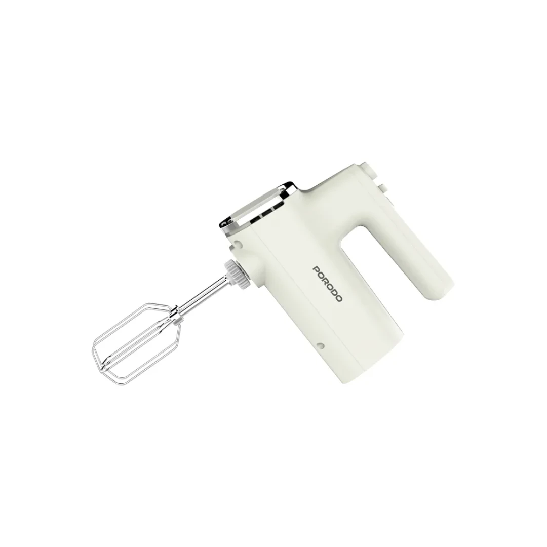 Porodo Lifestyle Spill-Proof Dual Mode Mixer - White/Silver 2 Porodo Lifestyle Spill-Proof Dual Mode Mixer - White/Silver - Image 2