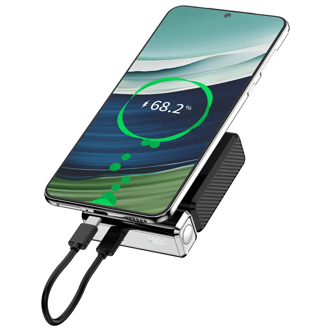 Porodo Chrome Volt 10000mAh Power Bank 4 Porodo Chrome Volt 10000mAh Power Bank - Image 4