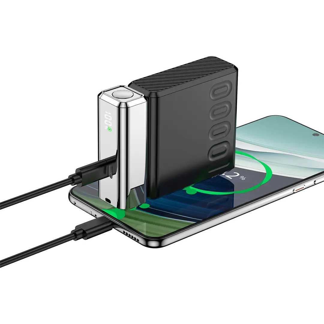 Porodo Chrome Volt 10000mAh Power Bank 2 Porodo Chrome Volt 10000mAh Power Bank - Image 2