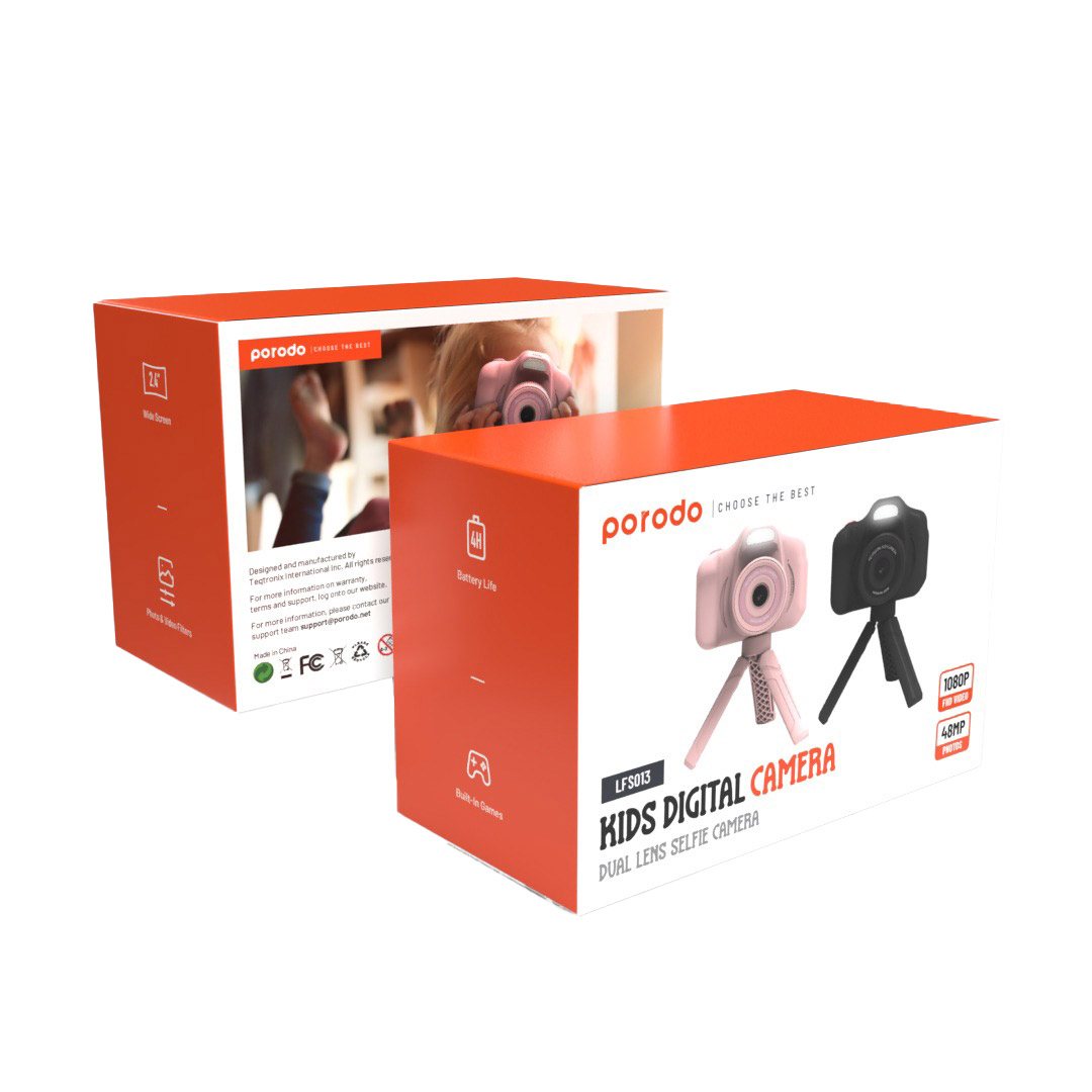 Porodo Lifestyle Kids Digital Camera Dual Lens Selfie 5 Porodo Lifestyle Kids Digital Camera Dual Lens Selfie - Image 5