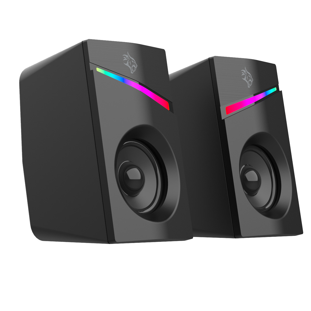 Porodo Gaming Stereo Speakers Volume Knob Control 2 Porodo Gaming Stereo Speakers Volume Knob Control - Image 2