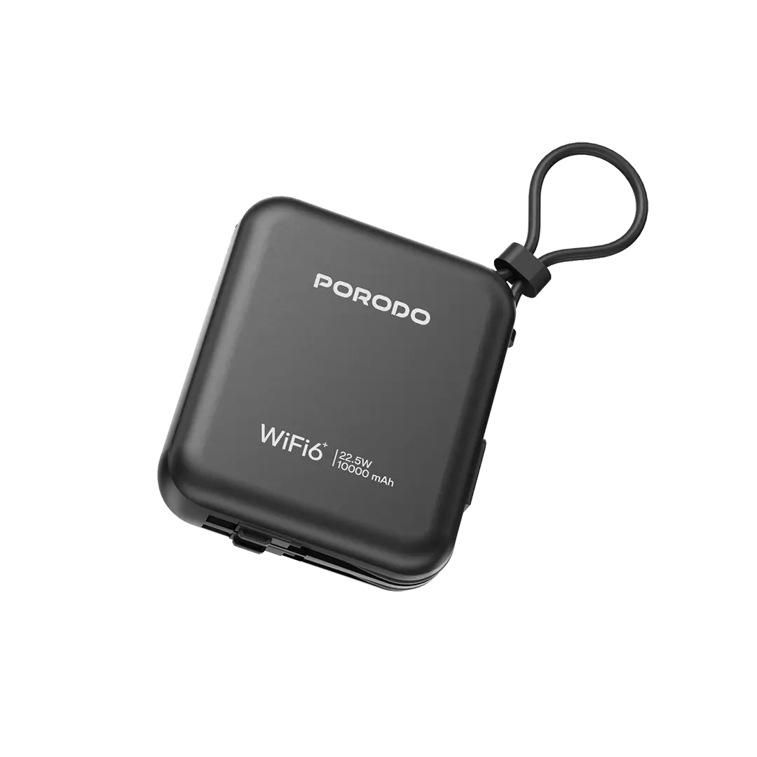 Porodo 4G LTE | WiFi 6 Pocket Router 7 Porodo 4G LTE | WiFi 6 Pocket Router - Image 7