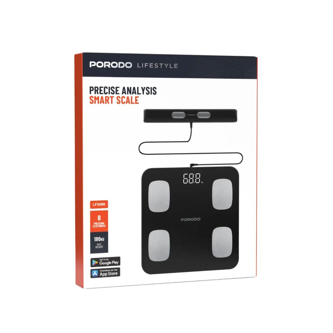 Porodo Lifestyle Precise Analysis Smart Scale 3 Porodo Lifestyle Precise Analysis Smart Scale - Image 3