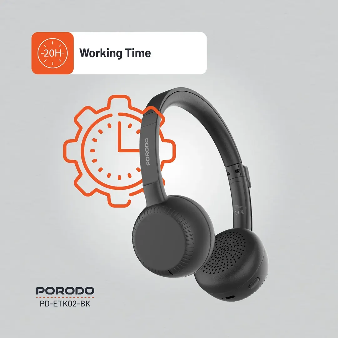 Porodo Office Wireless Headset 3 Porodo Office Wireless Headset - Image 3
