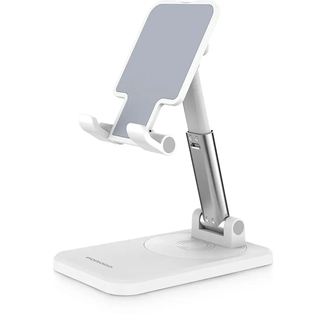Porodo Desktop Phone & Tablet Stand with Adjustable Telescopic Rod 2 Porodo Desktop Phone & Tablet Stand with Adjustable Telescopic Rod - Image 2