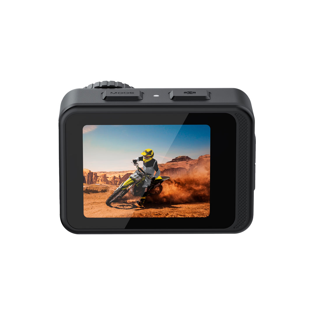 Porodo Lifestyle Fully Waterproof UHD Action Camera Dual Display With Video Stabilisation 2 Porodo Lifestyle Fully Waterproof UHD Action Camera Dual Display With Video Stabilisation - Image 2