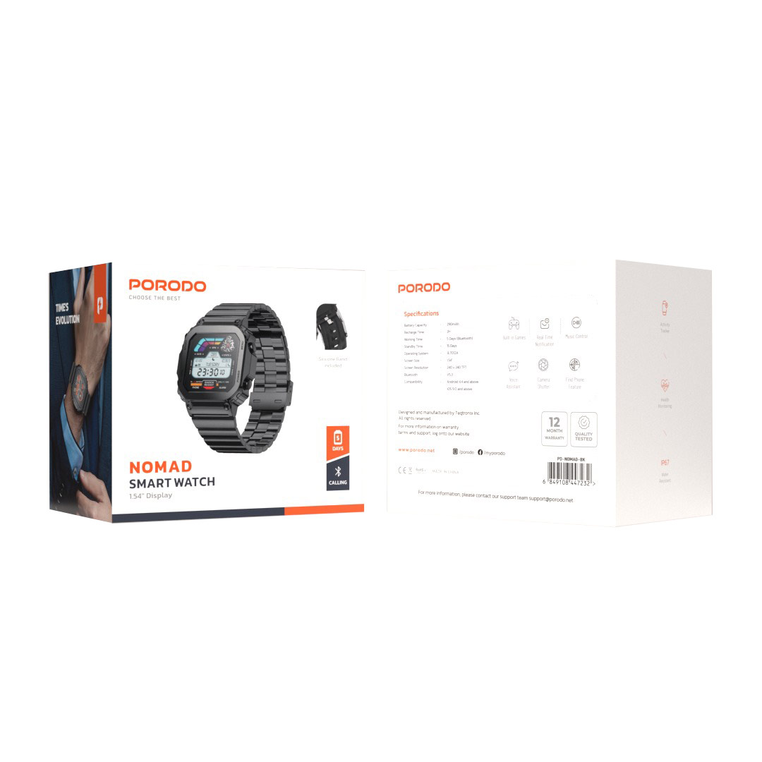 Porodo Nomad Smart Watch 6 Porodo Nomad Smart Watch - Image 6