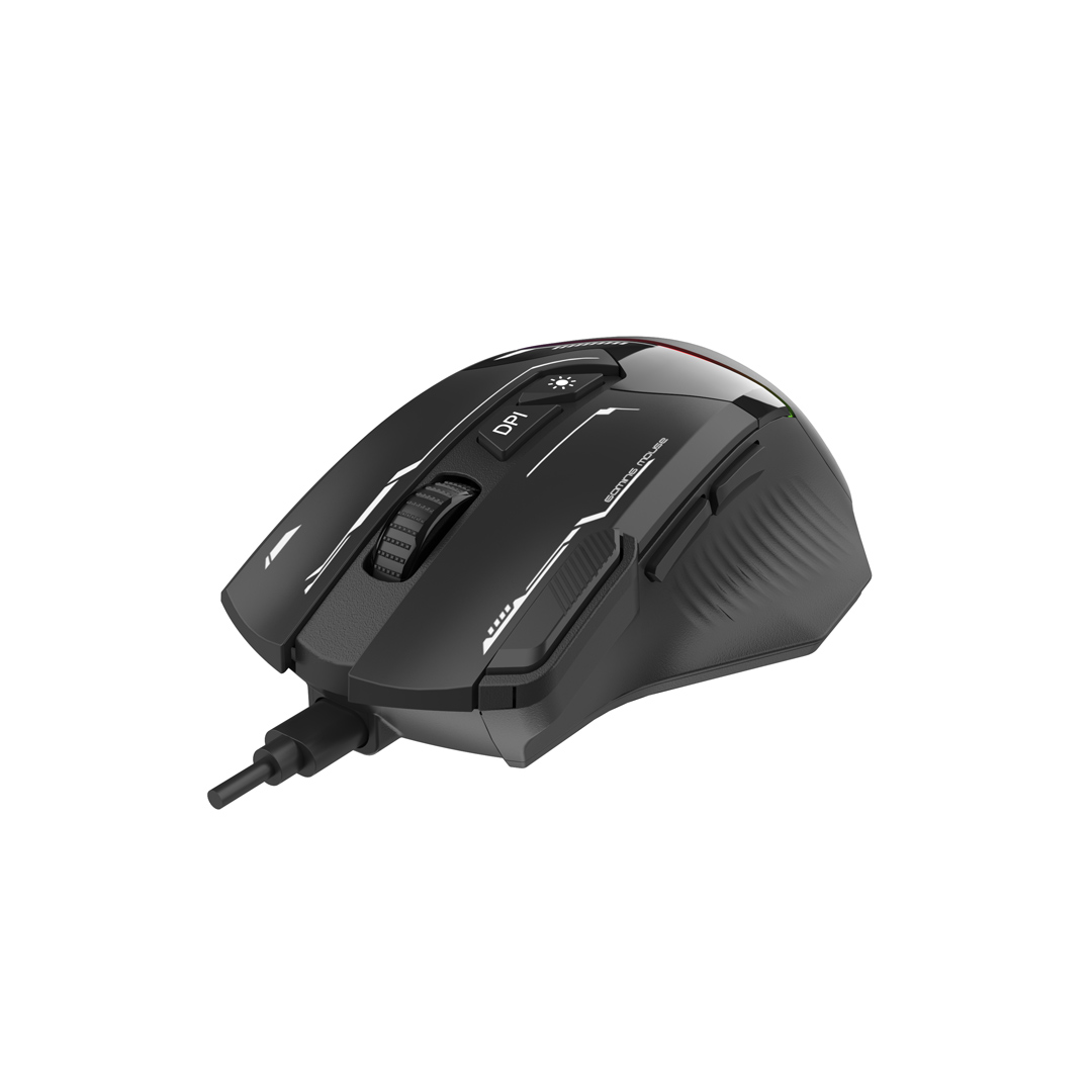 Porodo Gaming 8D RGB Wired Mouse DPI 7200 2 Porodo Gaming 8D RGB Wired Mouse DPI 7200 - Image 2