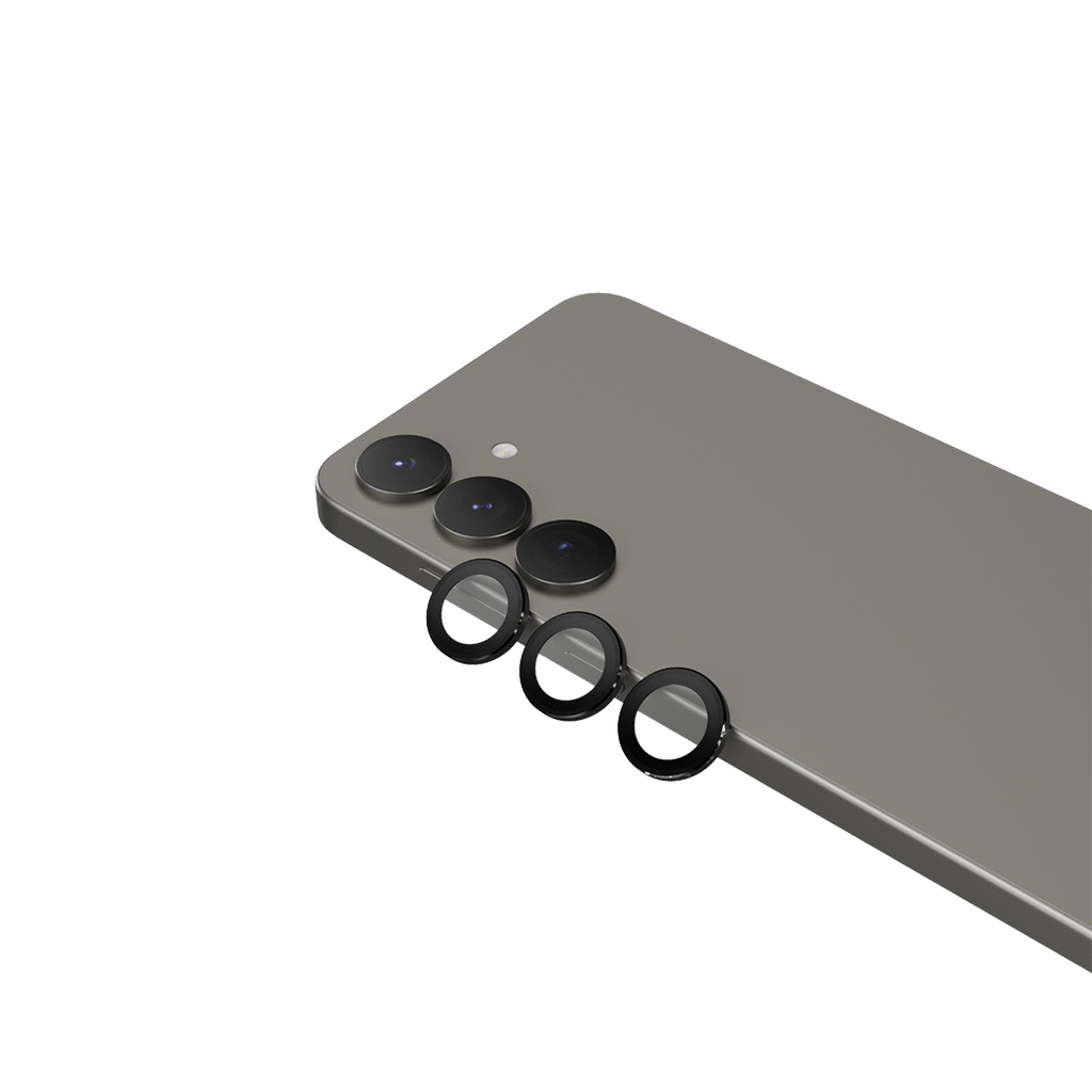 Levelo Lucent Trio AR Camera Lens For Samsung S25 - Silver 1 Levelo Lucent Trio AR Camera Lens For Samsung S25 - Silver