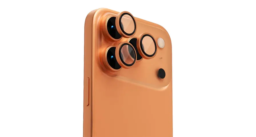 Levelo LucentTrio Lens Protector With 99% Transmittance For iPhone 17Pro/Pro Max - Titanium Black 1 Levelo LucentTrio Lens Protector With 99% Transmittance For iPhone 17Pro/Pro Max - Titanium Black