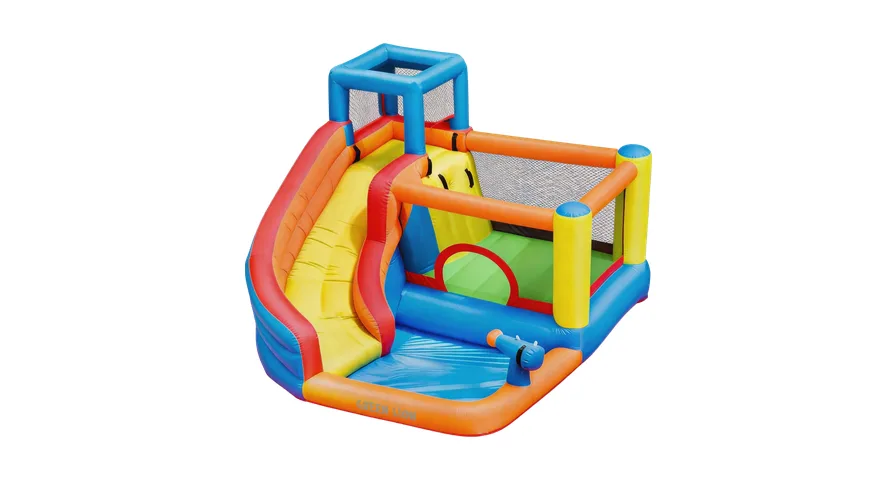 Green Lion Joy Land GIP-9 Inflatable Bounce House - Orange 1 Green Lion Joy Land GIP-9 Inflatable Bounce House - Orange
