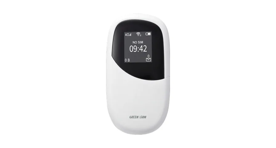 Green Lion Connect 4G LTE Portable MiFi Router - White 1 Green Lion Connect 4G LTE Portable MiFi Router - White