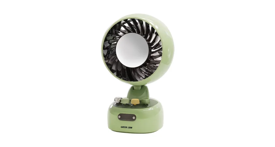 Green Lion 1920 Retro Portable Desktop Fan - Green 1 Green Lion 1920 Retro Portable Desktop Fan - Green