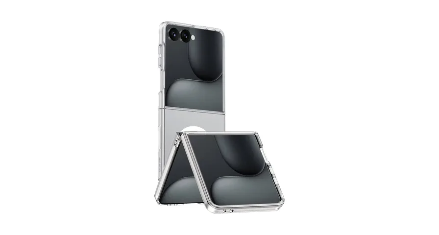 Green Lion MagSafe Delgado Case for Z Flip 8 - Clear 1 Green Lion MagSafe Delgado Case for Z Flip 8 - Clear