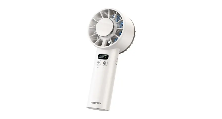 Green Lion Windix Pro Handheld Cooling Fan - White 1 Green Lion Windix Pro Handheld Cooling Fan - White