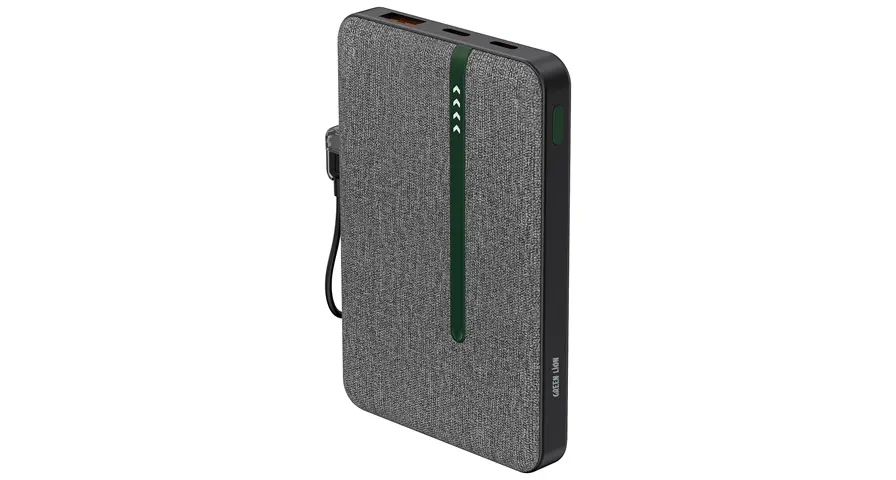 Green Lion Kyoto 10000mAh Power Bank - Black 1 Green Lion Kyoto 10000mAh Power Bank - Black