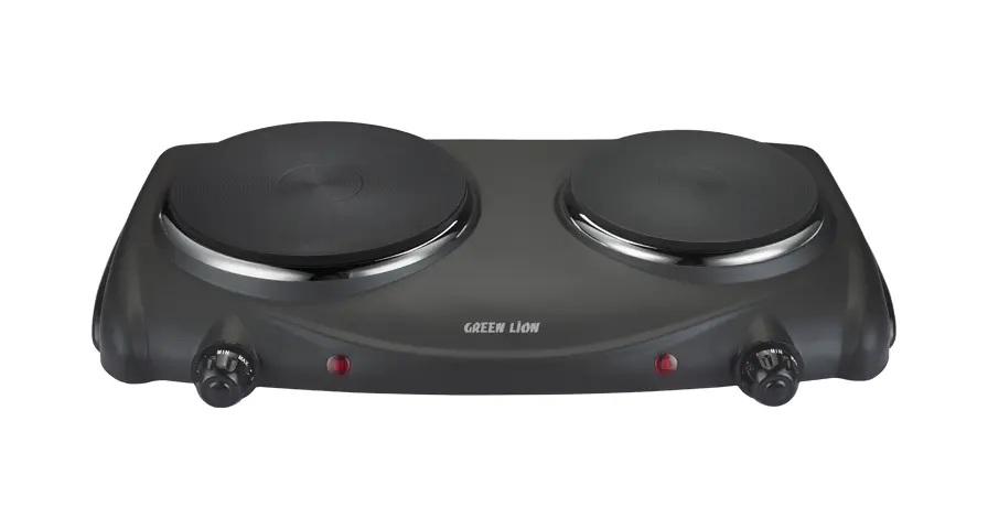 Green Lion Electric Stove Double Hot Plate - Black 1 Green Lion Electric Stove Double Hot Plate - Black