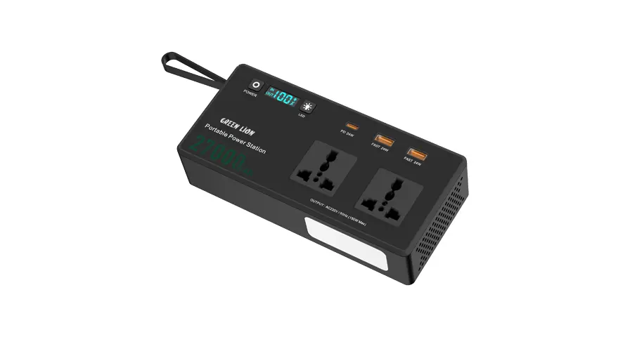 Green Lion Volt Mate 27000mAh Power Station - Black 1 Green Lion Volt Mate 27000mAh Power Station - Black