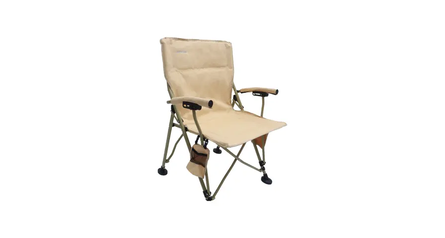 Green Lion Outdoor Camping Chair with Carrying Bag - Desert Sand 1 Green Lion Outdoor Camping Chair with Carrying Bag - Desert Sand