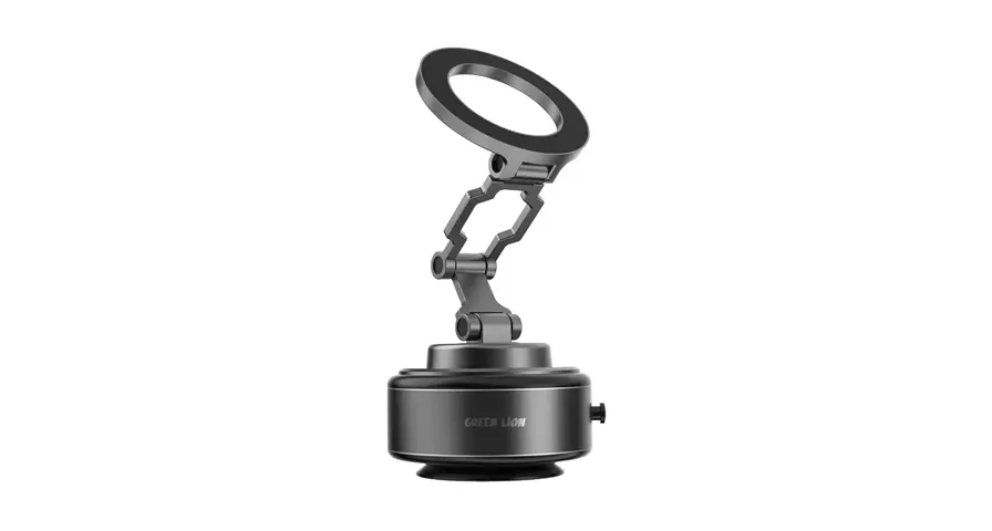 Green Lion GX-30 Auto Suction Phone Holder - Matte Black 1 Green Lion GX-30 Auto Suction Phone Holder - Matte Black