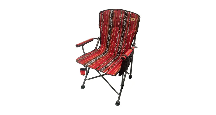 Green Lion Heritage Foldable Chair - Red 1 Green Lion Heritage Foldable Chair - Red