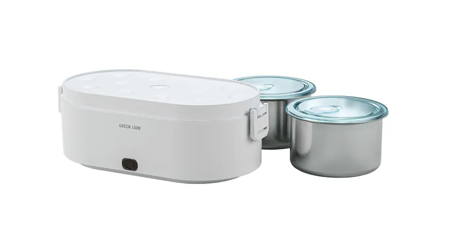 Green Lion Electronic Lunch Box 800mL - White 1 Green Lion Electronic Lunch Box 800mL - White