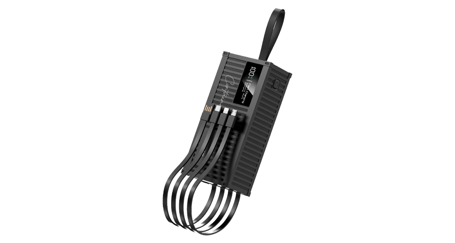 Green Lion Container 30000mAh Power Bank - Black 1 Green Lion Container 30000mAh Power Bank - Black