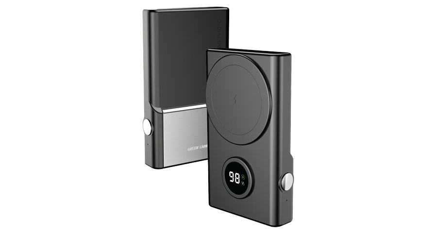 Green Lion MagSnap Pro Power Bank - Black 1 Green Lion MagSnap Pro Power Bank - Black