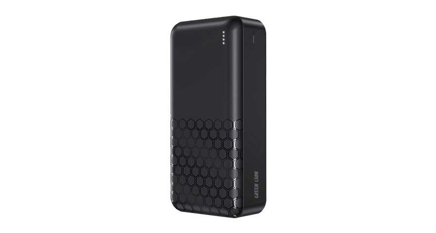 Green Lion Rome Power Bank - Black 1 Green Lion Rome Power Bank - Black