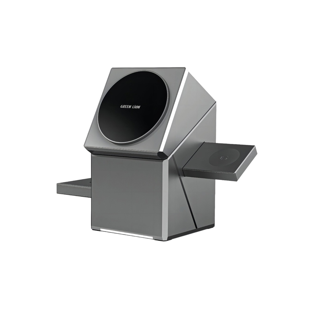 Green Lion 3 in 1 Magnetic Wireless Charger - Gray 1 Green Lion 3 in 1 Magnetic Wireless Charger - Gray