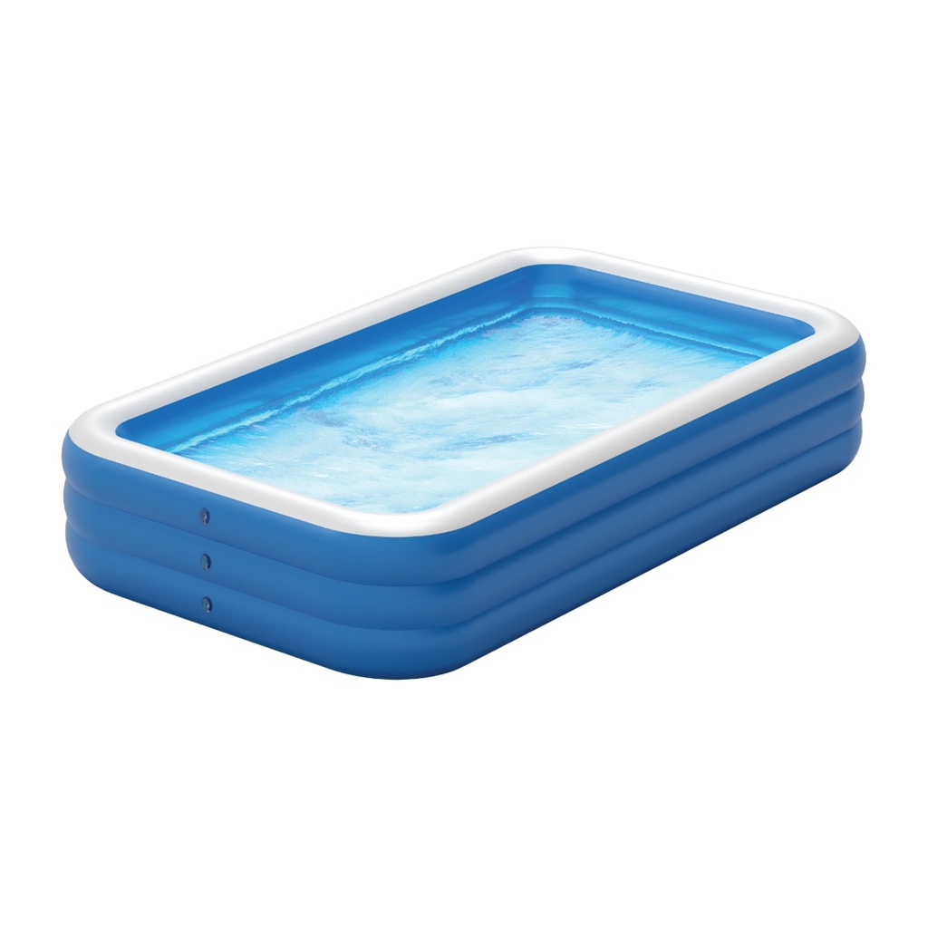 Green Lion Inflatable Small Swimming Pool - Blue 1 Green Lion Inflatable Small Swimming Pool - Blue